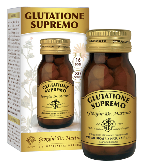 GLUTATIONE SUPREMO 80 PASTIGLIE - Farmamood
