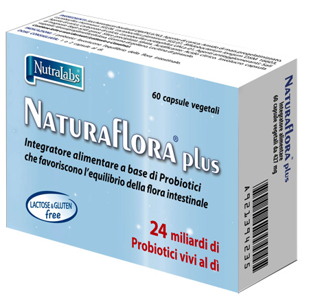 NATURAFLORA PLUS 60 CAPSULE VEGETALI - Farmamood