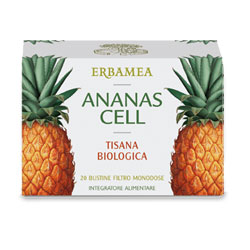 ANANAS CELL TISANA BIOLOGICA 20 BUSTE - Farmamood