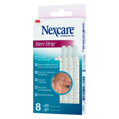 CEROTTO PER SUTURA NEXCARE STERISTRIP 6X75 MM + 3X75 MM - Farmamood