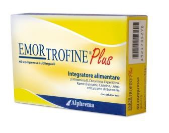 EMORTROFINE PLUS 40 COMPRESSE SUBLINGUALI - Farmamood
