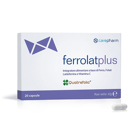 FERROLAT PLUS 20 CAPSULE - Farmamood