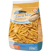 PIACERI MEDITERRANEI PASTA RISO PENNE RIGATE 250 G - Farmamood