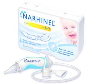 ASPIRATORE NASALE NARHINEL SOFT 1 PEZZO + 2 RICAMBI - Farmamood