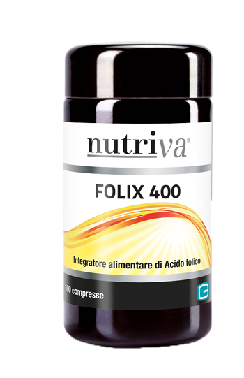 NUTRIVA FOLIX 400 100 COMPRESSE - Farmamood