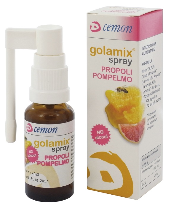 GOLAMIX SPRAY - PROPOLI POMPELMO 20 ML - Farmamood