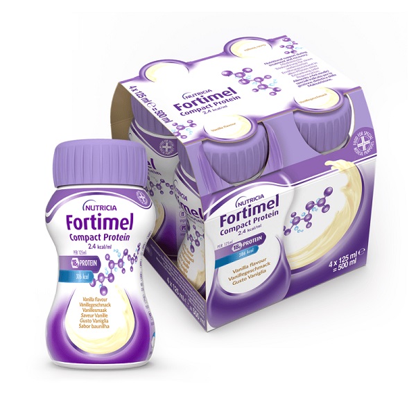 FORTIMEL COMPACT PROTEIN VANIGLIA 4 X 125 ML - Farmamood