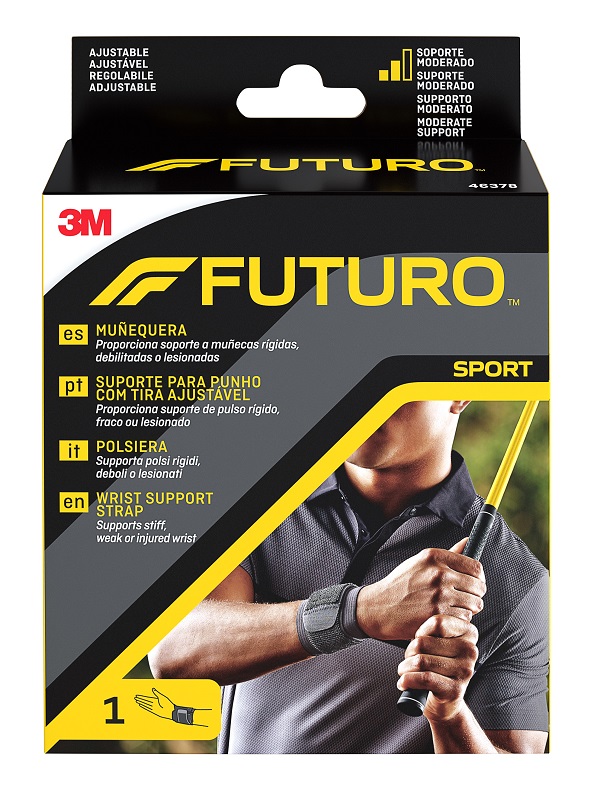 POLSINO ELASTICO UNIVERSALE FUTURO SPORT NERO - Farmamood