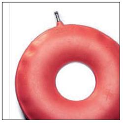 CIAMBELLA PER INVALIDI GONFIABILE IN GOMMA TEAM DELUXE IN SACCHETTO DIAMETRO 43 CM 1 PEZZO - Farmamood