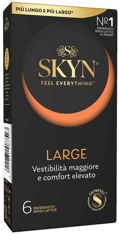 PROFILATTICO ANSELL AKUEL SKYN LARGE B 6 PEZZI - Farmamood