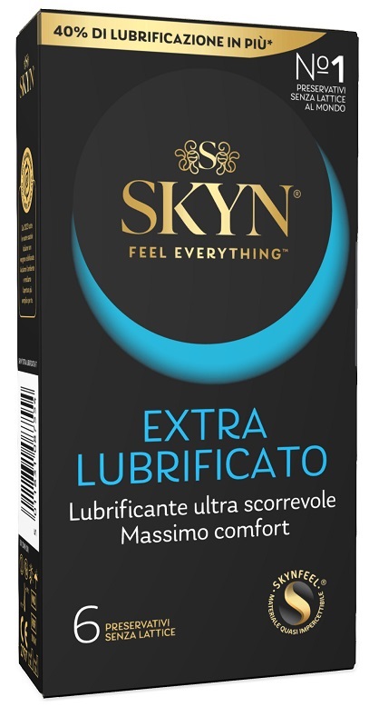 PROFILATTICO ANSELL AKUEL SKYN EXTRA LUBRIFICATO B 6 PEZZI - Farmamood
