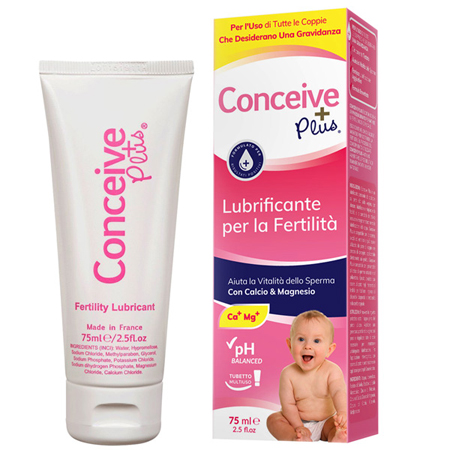 CONCEIVE PLUS LUBRIFICANTE VAGINALE COADIUVANTE FERTILITA' TUBO 75ML - Farmamood