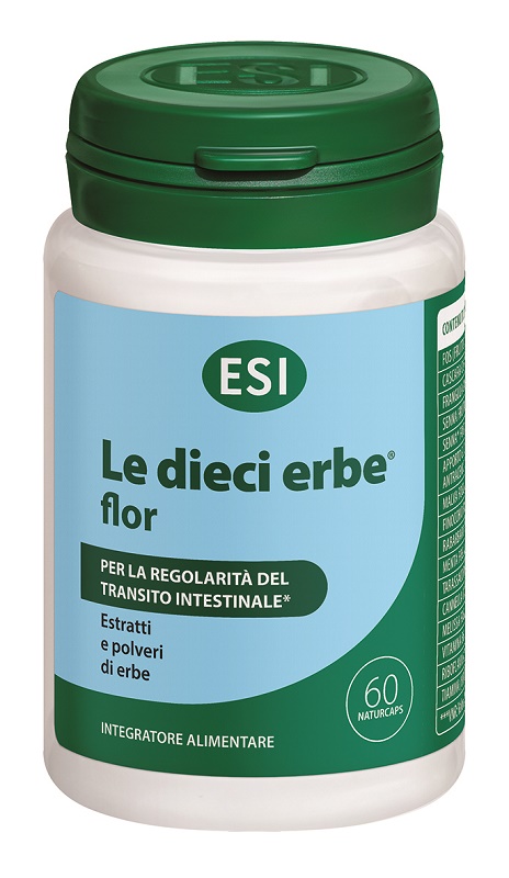 ESI LE DIECI ERBE FLOR 60 CAPSULE - Farmamood
