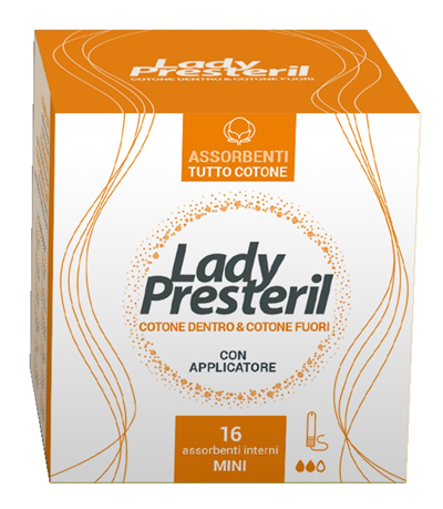 LADY PRESTERIL ASSORBENTI INTERNI MINI 16 PEZZI - Farmamood