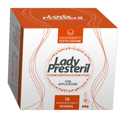LADY PRESTERIL ASSORBENTI INTERNI NORMAL 16 PEZZI - Farmamood