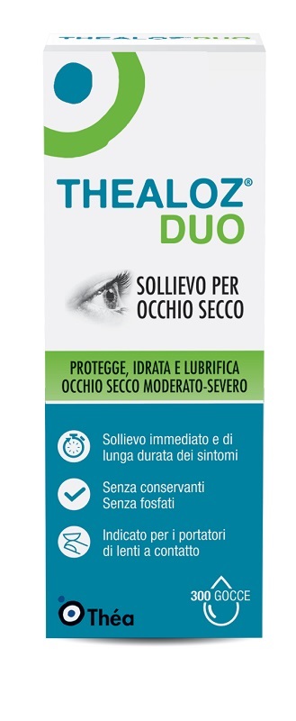THEALOZ DUO SOLUZIONE OCULARE FLACONE 10 ML - Farmamood