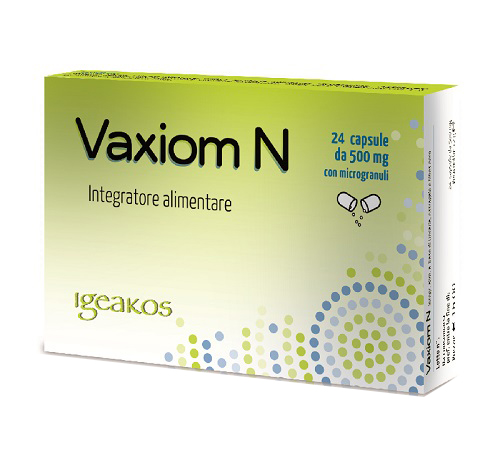 VAXIOM N 24 CAPSULE 12 G - Farmamood