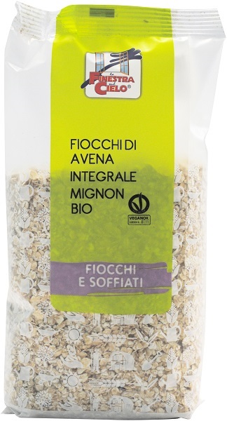 FIOCCHI DI AVENA INTEGRALE MIGNON BIO 500 G - Farmamood
