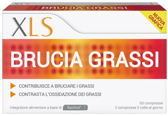 XLS BRUCIA GRASSI 60 COMPRESSE - Farmamood