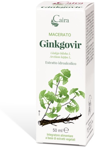 CAIRA GINKGOVIR MACERATO IDROALCOLICO GOCCE 50 ML - Farmamood