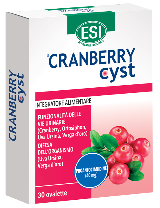 ESI CRANBERRY CYST 30 OVALETTE - Farmamood