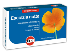ESCOLZIA NOTTE 60 COMPRESSE - Farmamood