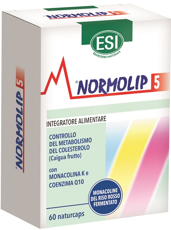 ESI NORMOLIP 5 60 CAPSULE - Farmamood