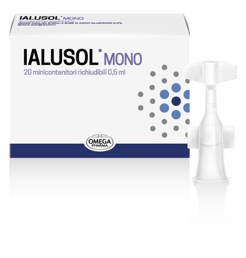 IALUSOL MONO GOCCE OCULARI 20 FLACONCINI 0,5 ML - Farmamood