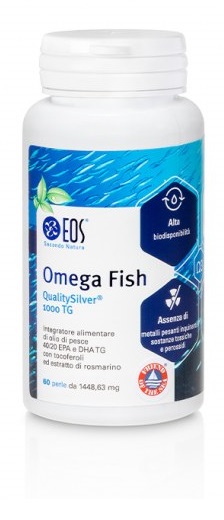 EOS OMEGA FISH TG 1000 60 PERLE - Farmamood