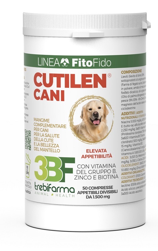 CUTILEN CANI 50 COMPRESSE BARATTOLO 75 G - Farmamood