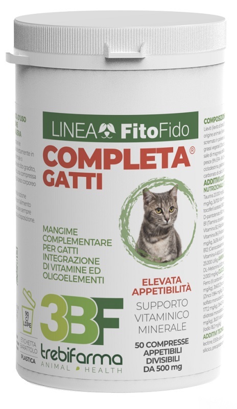 COMPLETA GATTI 50 COMPRESSE BARATTOLO 25 G - Farmamood