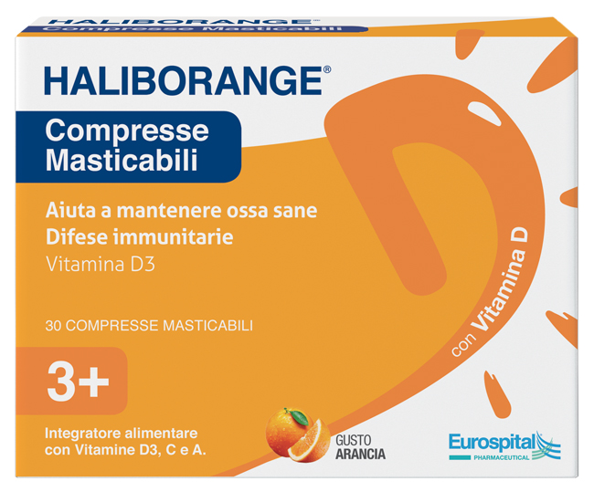 HALIBORANGE 30 COMPRESSE MASTICABILI 450MG - Farmamood