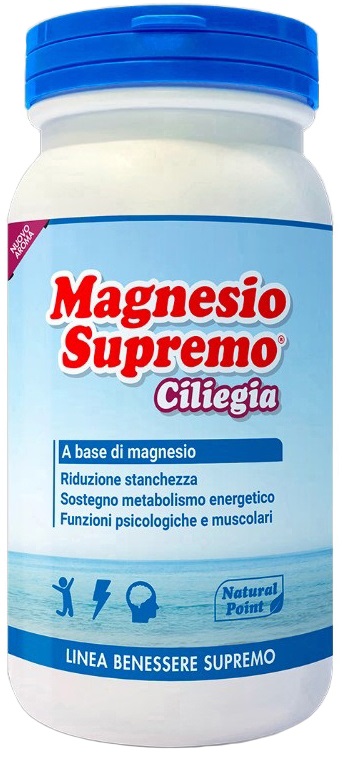 MAGNESIO SUPREMO CILIEGIA POLVERE 150 G - Farmamood