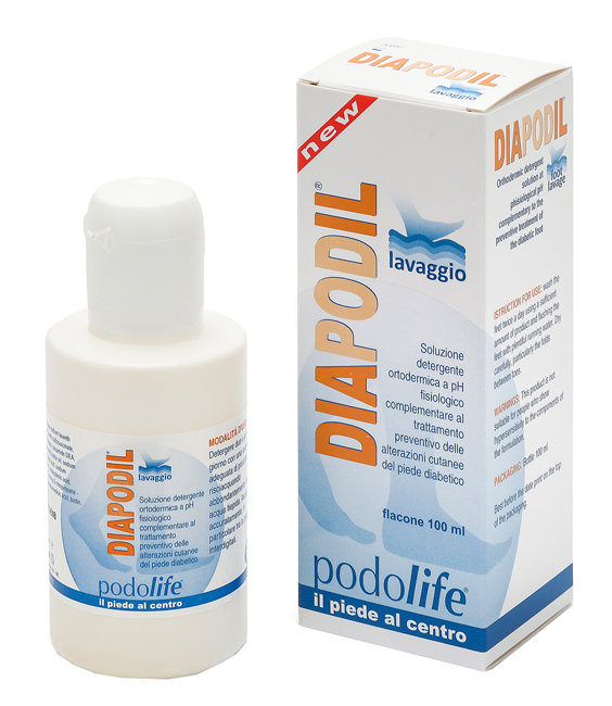 DIAPODIL LAVAGGIO SOLUZIONE DETERGENTE ORTODERMICO 100 ML - Farmamood