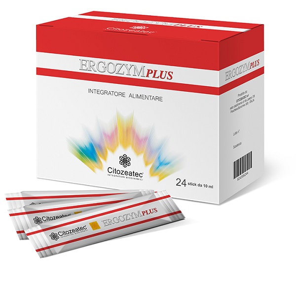 ERGOZYM PLUS 24 STICK MONODOSE 10 ML - Farmamood