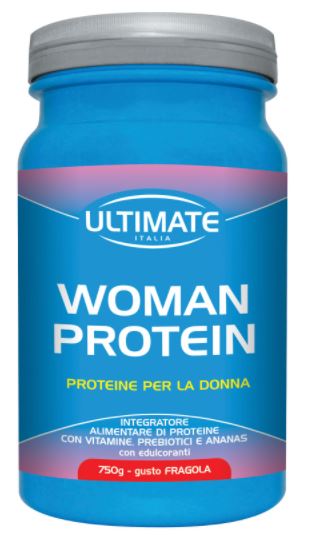 WOMAN PROTEIN FRAGOLA 750 G - Farmamood