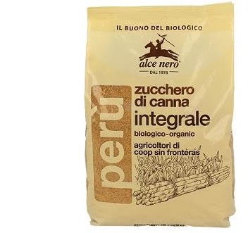 ZUCCHERO DI CANNA INTEGRALE AMERICA LATINA 500 G - Farmamood