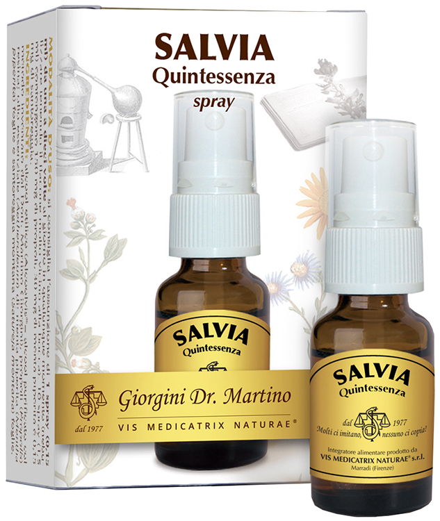 SALVIA QUINTESSENZA SPRAY 15 ML - Farmamood