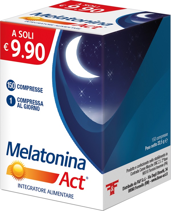 MELATONINA ACT 150 COMPRESSE - Farmamood