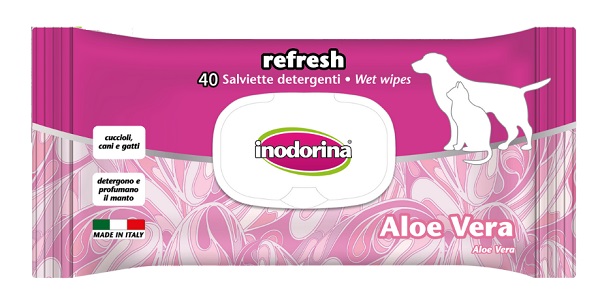 SALVIETTE ALOE VERA INODORINA 40 PEZZI - Farmamood