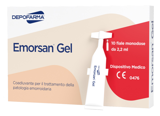 EMORSAN GEL 10 FIALE MONODOSE DA 2,2 ML - Farmamood