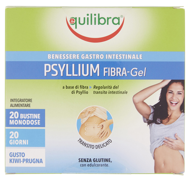 PSYLLIUM FIBRA GEL GUSTO KIWI PRUGNA 20 BUSTINE MONODOSE - Farmamood