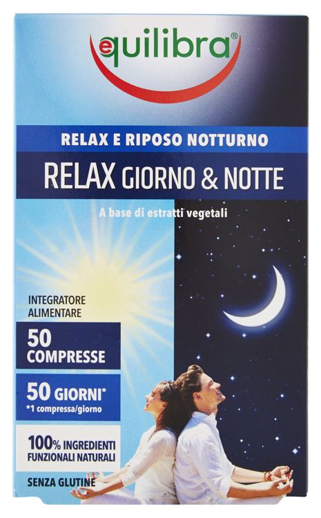 RELAX GIORNO & NOTTE 50 COMPRESSE - Farmamood