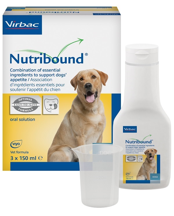 NUTRIBOUND SOLUZIONE ORALE APPETIBILE PER CANE 3 FLACONI DA 150 ML - Farmamood