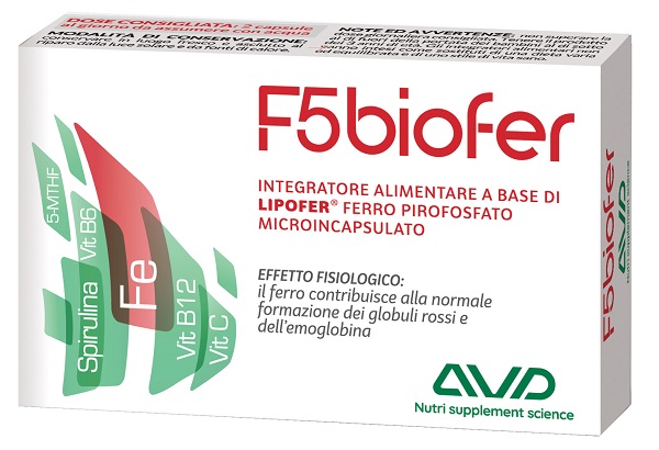 F5 BIOFER 30 CAPSULE BLISTER 14,8 G - Farmamood