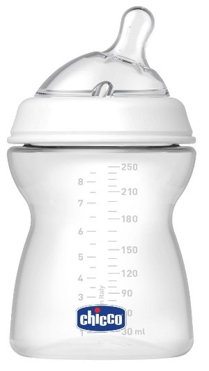 CHICCO BIBERON NATURAL FEEL 2 MESI+250 ML MEDIUM - Farmamood