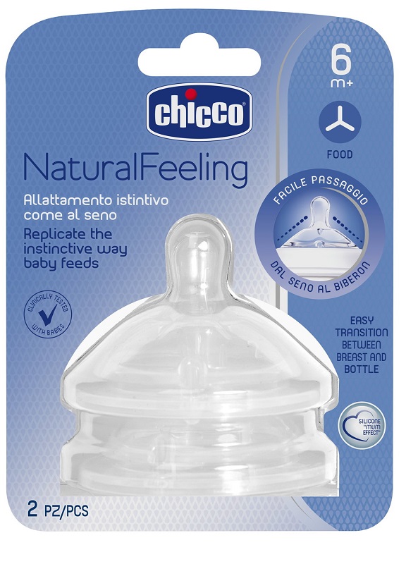 CHICCO TETTARELLA STEPUP NEW 6M+ FLUSSO PAPPA - Farmamood