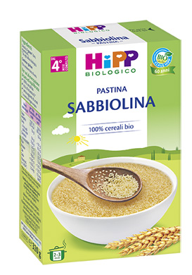 HIPP BIO PASTINA SABBIOLINA 320 G - Farmamood