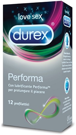 PROFILATTICO DUREX PERFORMA 12 PEZZI - Farmamood