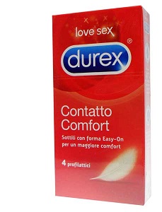 PROFILATTICO DUREX CONTATTO COMFORT 4 PEZZI - Farmamood
